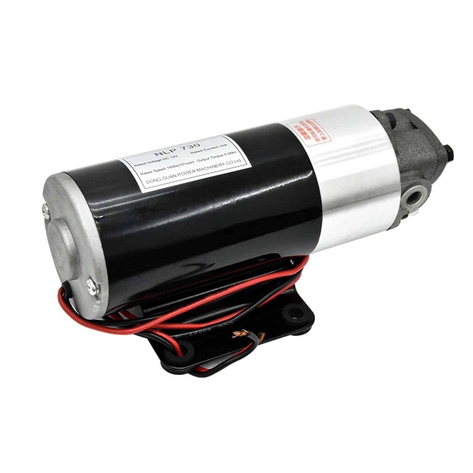 Bomba de Engranajes Micro engrasador diésel eléctrico 10A/11A/12A/13A pequeña 1800rpm100W DC12V/DC24V/AC220V(DC24V ROP12A)