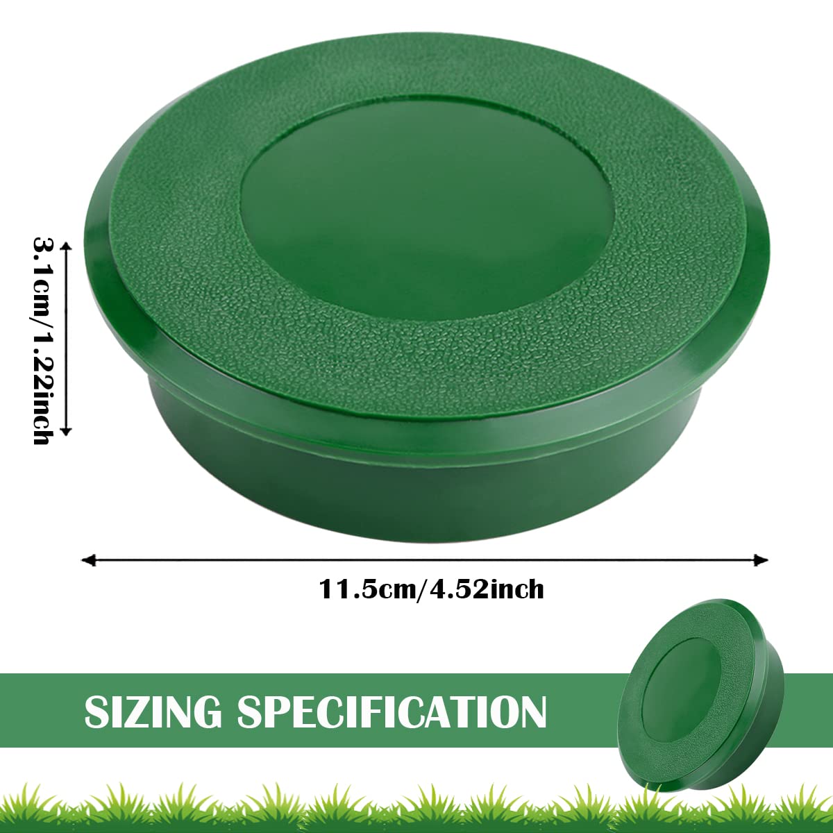 TourAngle 360 Golf Ball Putting Aid - Practice Putting Balls - Instant Visual Feedback - Learn to Roll The Ball & Improve Accuracy - Lower Golf Scores - All Skill Levels (Pack of 2)