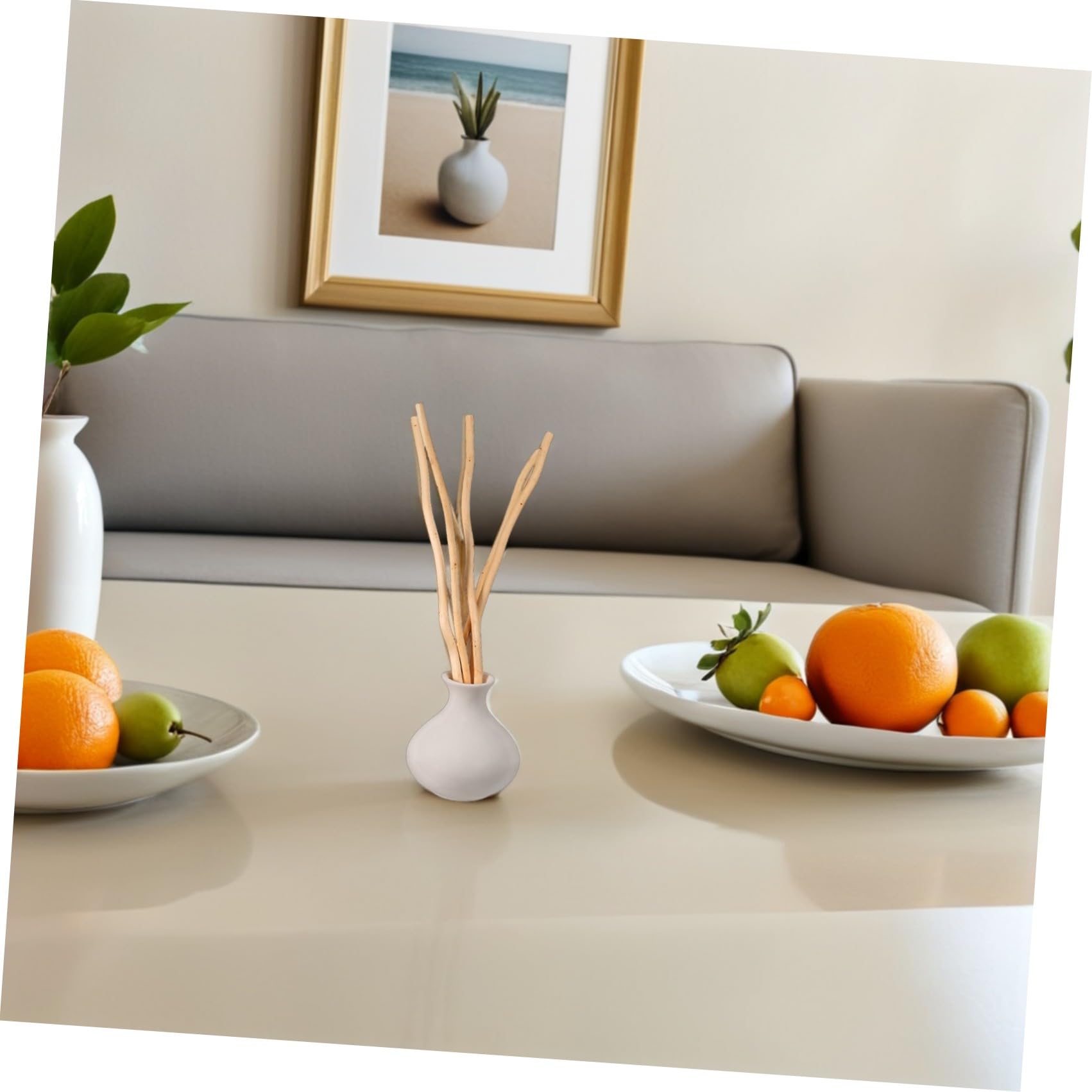 100 Piezas Palitos de Madera para Manualidades Ramas Decorativas