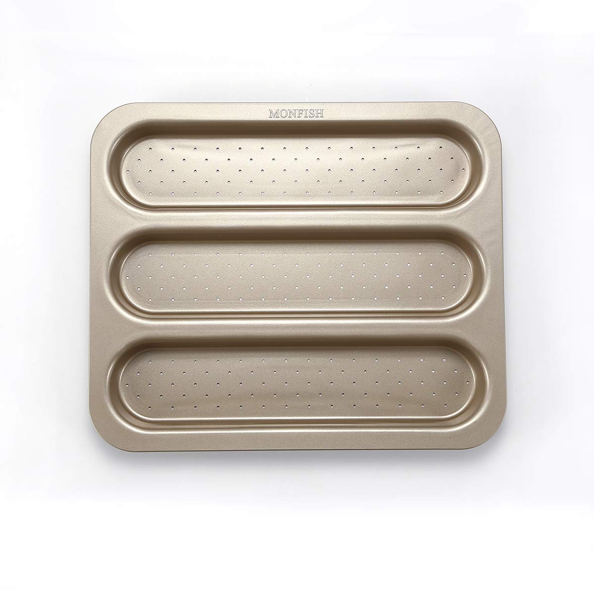 Buy Baguette pan French Bread Pan Baguette Baking Tray Perforated 3