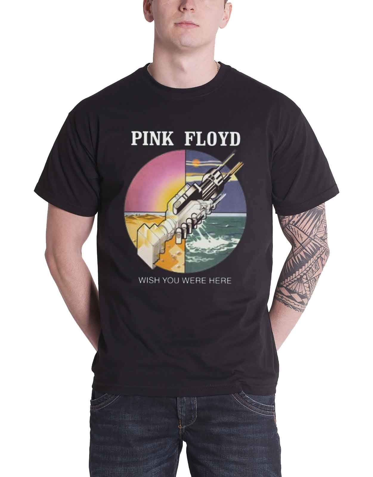 Pink Floyd 'Wish You Were Here Circle Icons' T-Shirt (small)