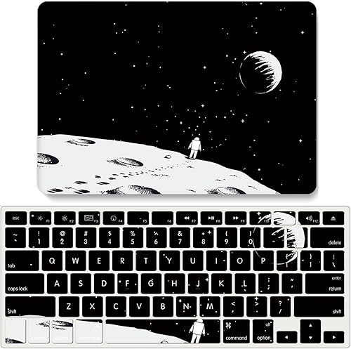 Miniatura 9 de IVY Funda de astronauta para MacBook Pro 13 (2009-2012, modelos A1278) Funda rígida con cubierta de teclado - I