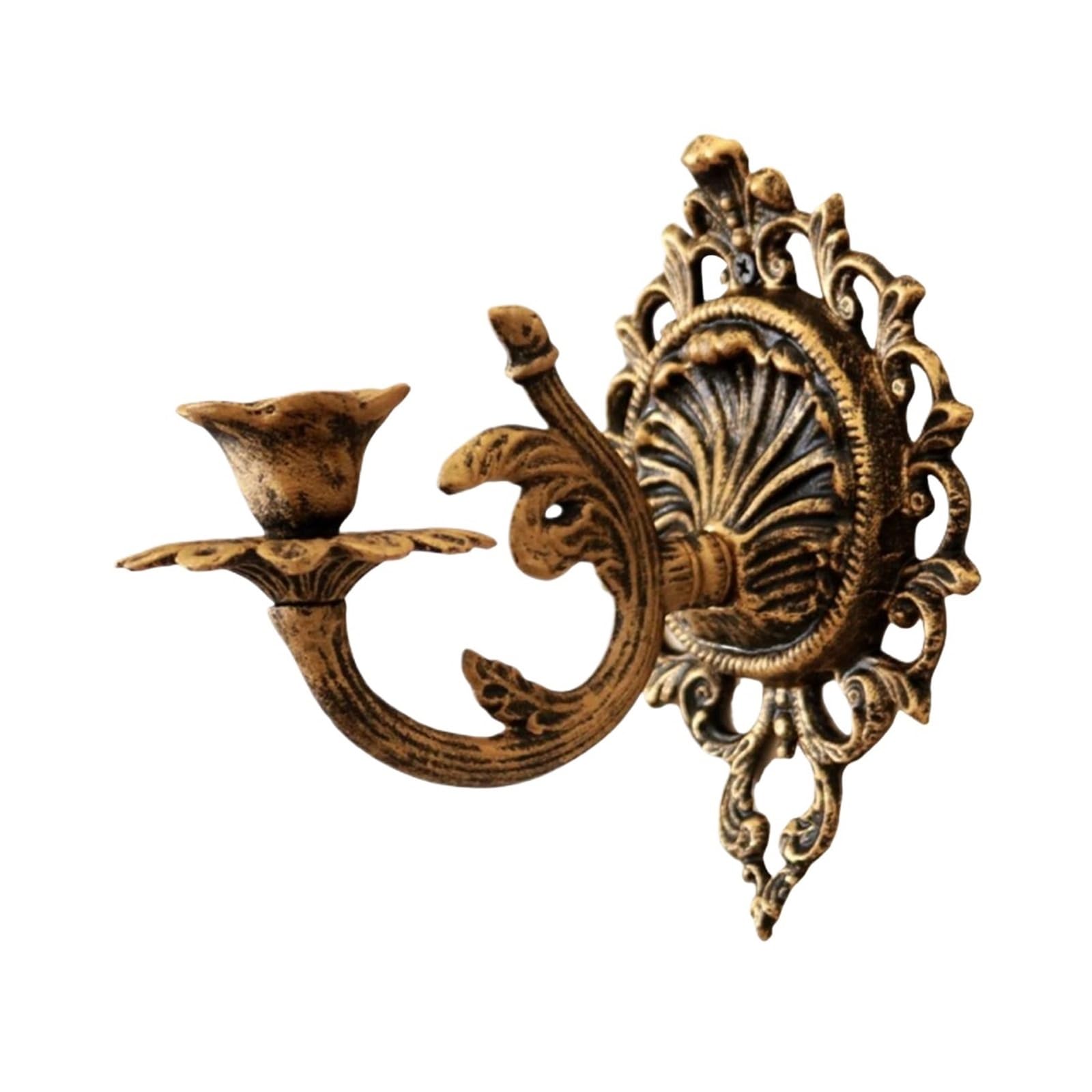 Candelabros de Pared Candelabro de Pared Candelabro de Pared Candelabro de Pared, Candelabro de Metal para Fiestas, Bares, Patios, comedores, Bodas para Velas