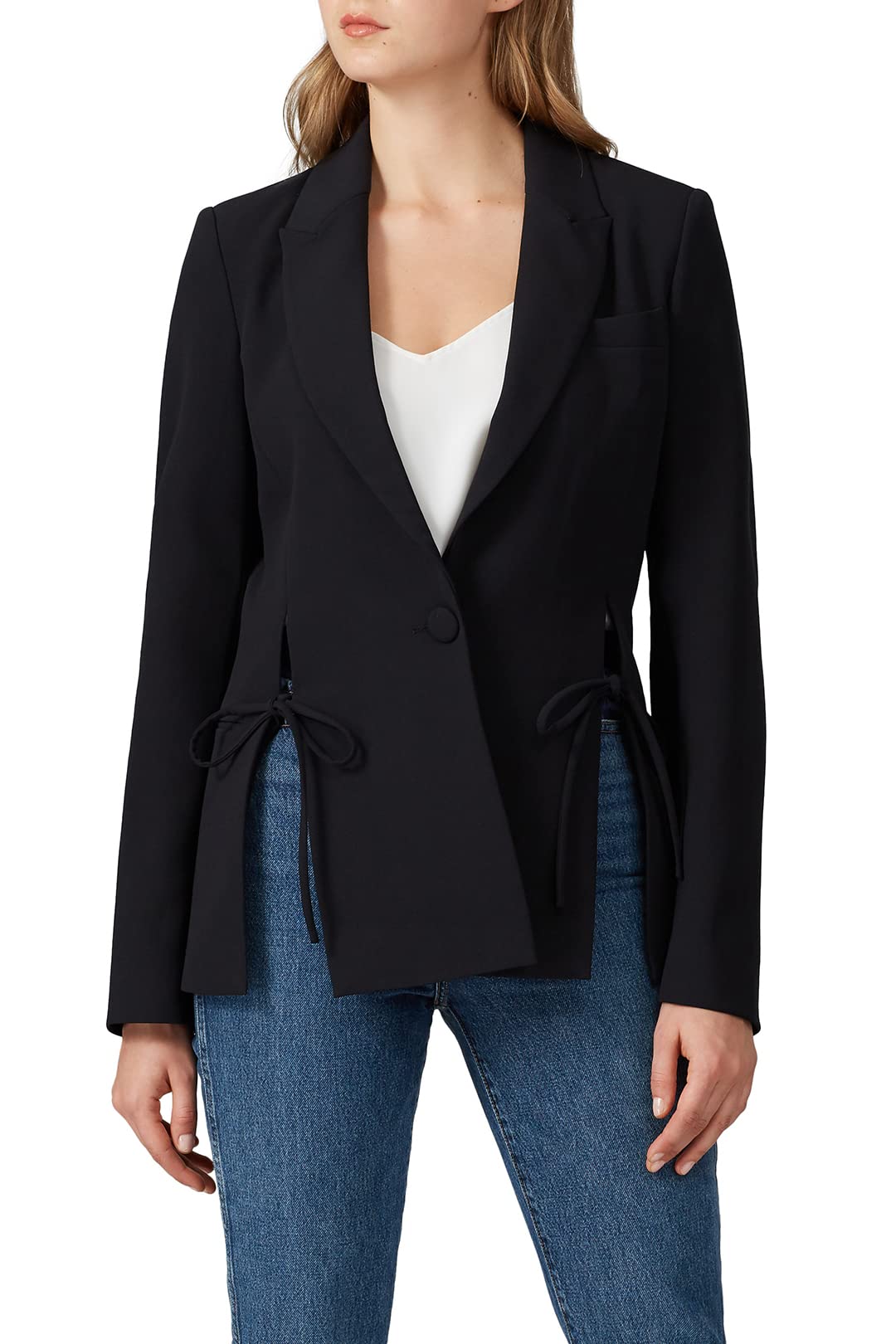 Rent The Runway Pre-Loved Black Tie Blazer