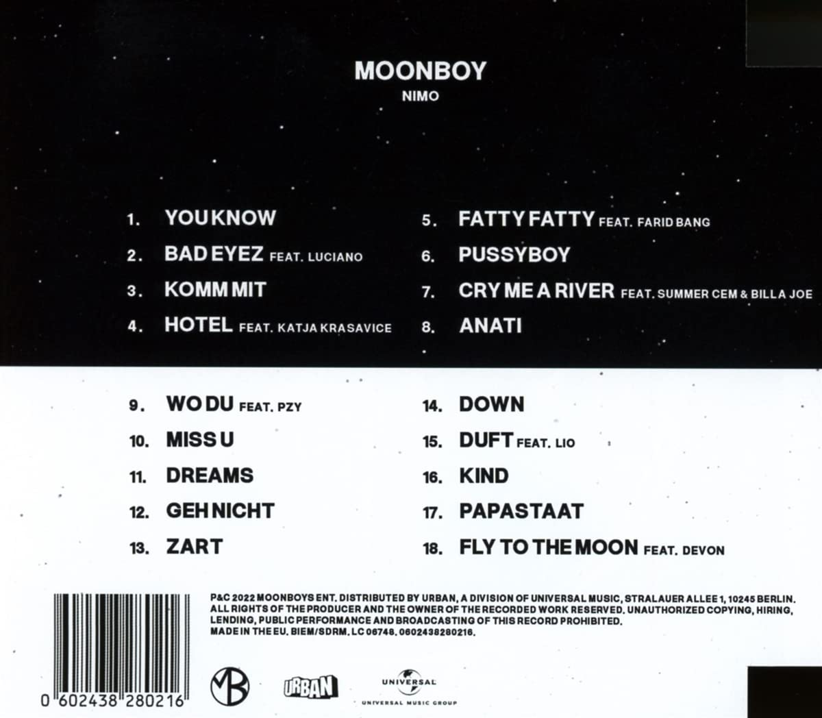 MOONBOY Album Box (Größe L/XL)