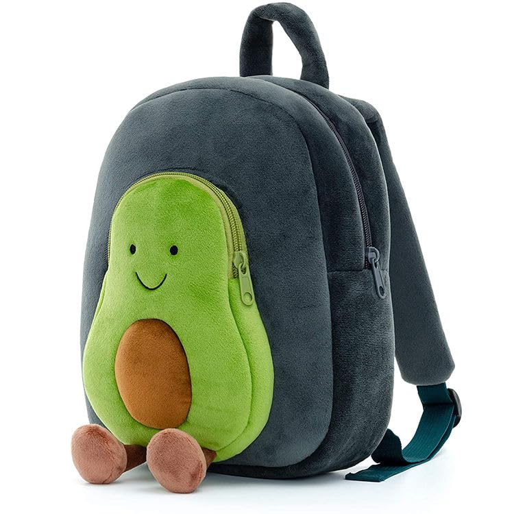 Image of ADISA Kids Backpack Toddler Bag Back Pack Plush Cartoon for Girls and Boys 1-5 Years