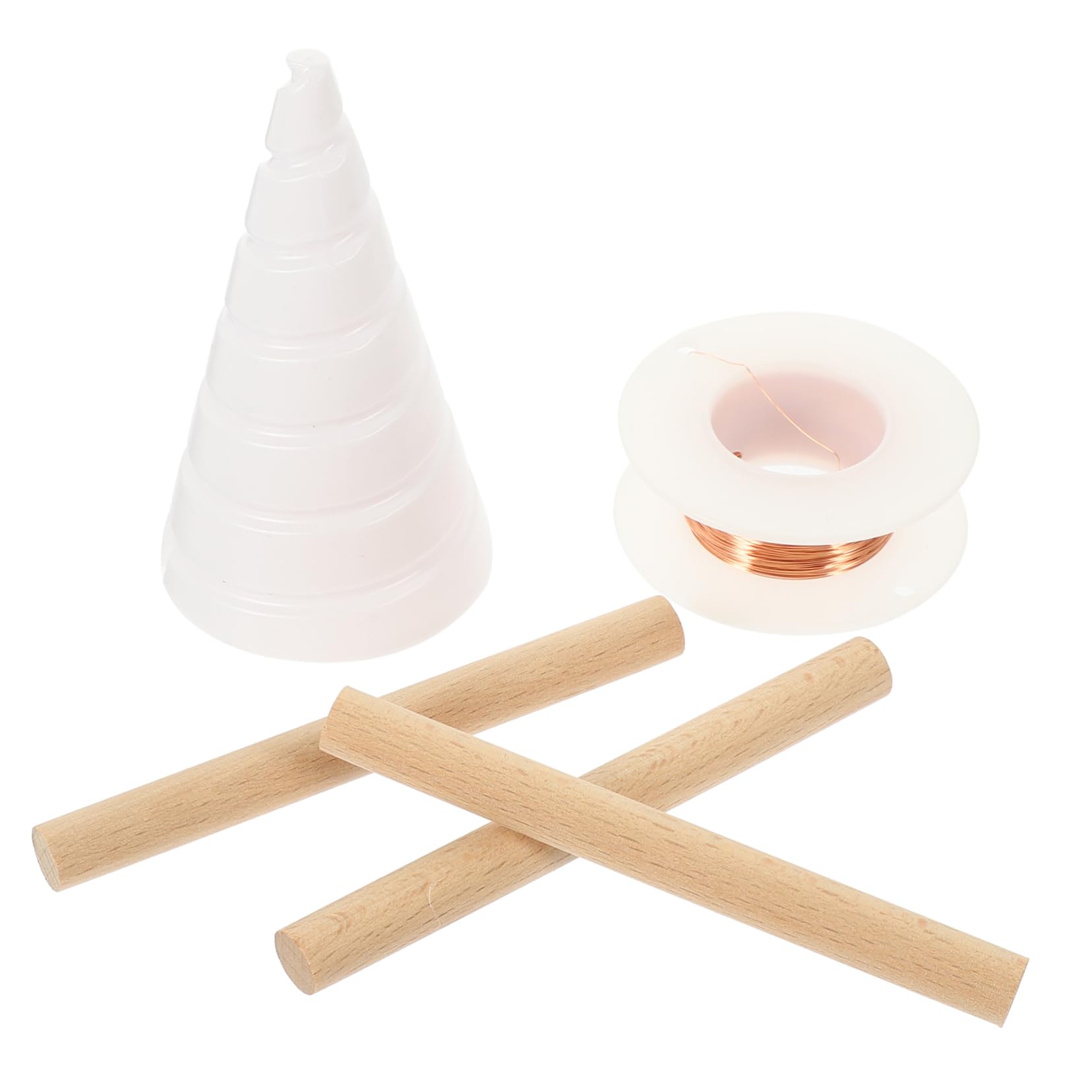 Kit de electrocultivo y alambre flexible para jardinería CHILDWEET con guía de bobinado