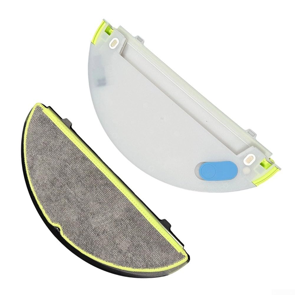 Compatibile con Roomba 205 Serbatoio dell'acqua a prova di perdite, confezione da 2 per robot aspirapolvere, con struttura in lega ABS, include serbatoio dell'acqua e (nero)