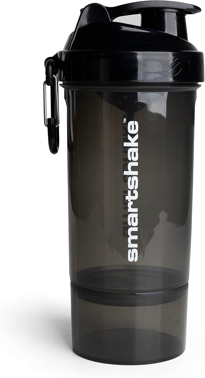 Smartshake Original2Go One Protein Shaker Bottle with Storage 800ml