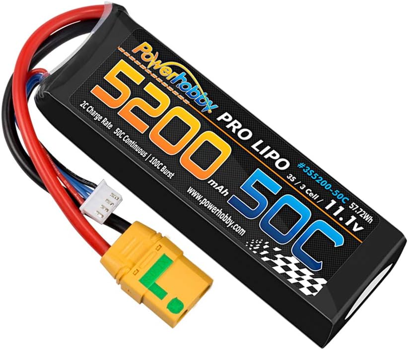Super Brands Hobbypower Powerhobby 3S / 3-Cell 11.1V 5200mah 50c Lipo Battery W XT90 Plug / Connector ( 2 Pack ) (XT90) New Product Hobbypower Powerhobby 3S / 3-Cell 11.1V 5200mah 50c Lipo Battery W XT90 Plug / Connector ( 2 Pack ) (XT90)