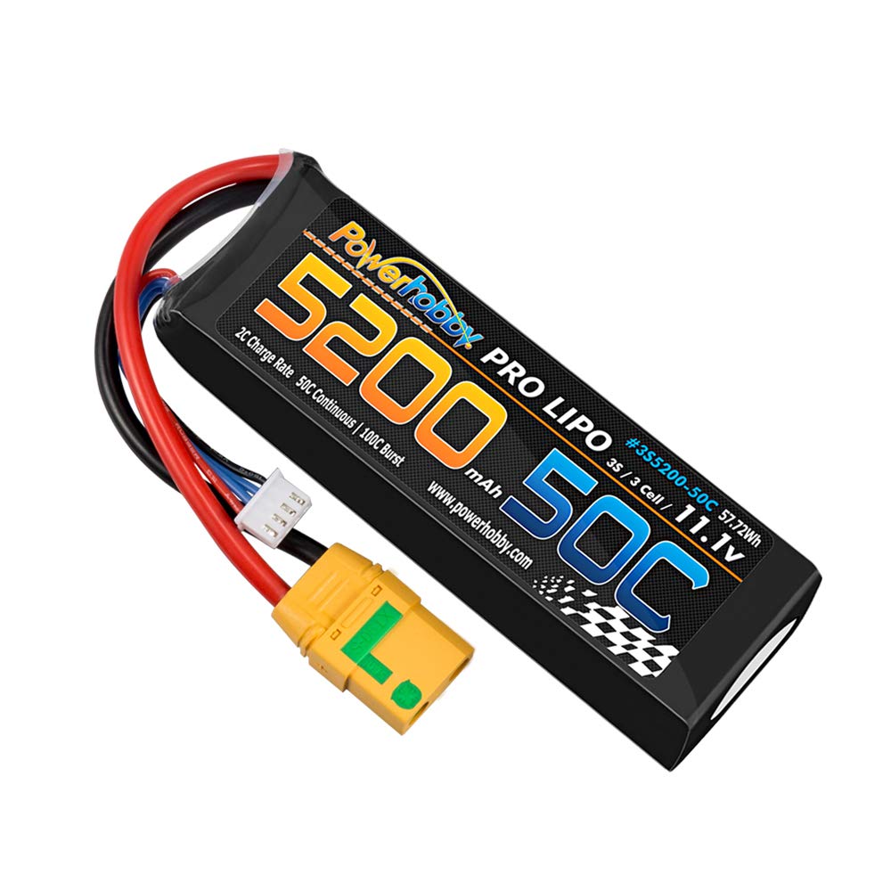 Amazon | Hobbypower Powerhobby 3S / 3セル 11.1V 5200mAh 50c