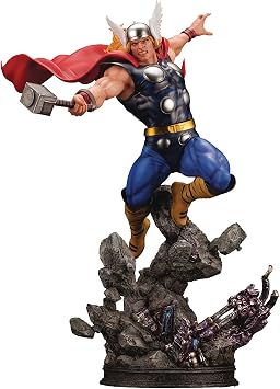 Marvel Universe_Thor Avengers FINE Art Statue | Marvel Universe Avengers 17 Inch Statue Figure Fine Art - Thor
