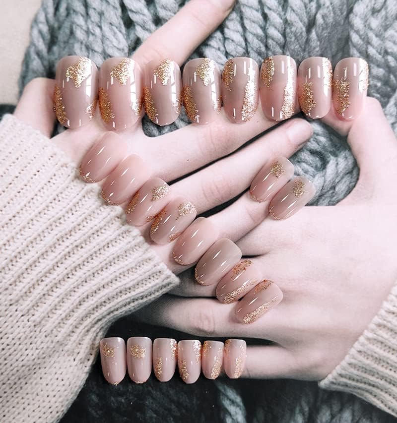 上品なスタイル上品なスタイルNO.8 ネイルチップ キラキラ ムーン 少女