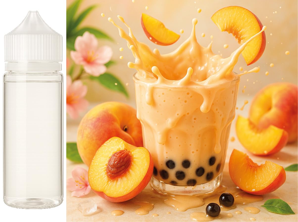 Té de burbujas de melocotón aroma concentrado - Vegano - Sasami - 100ml