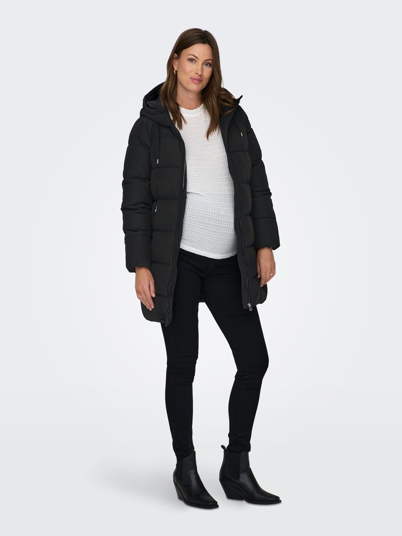 ONLY MATERNITY Puffer Coat OLMNEWDOLLY Puffer Coat Black M Black M