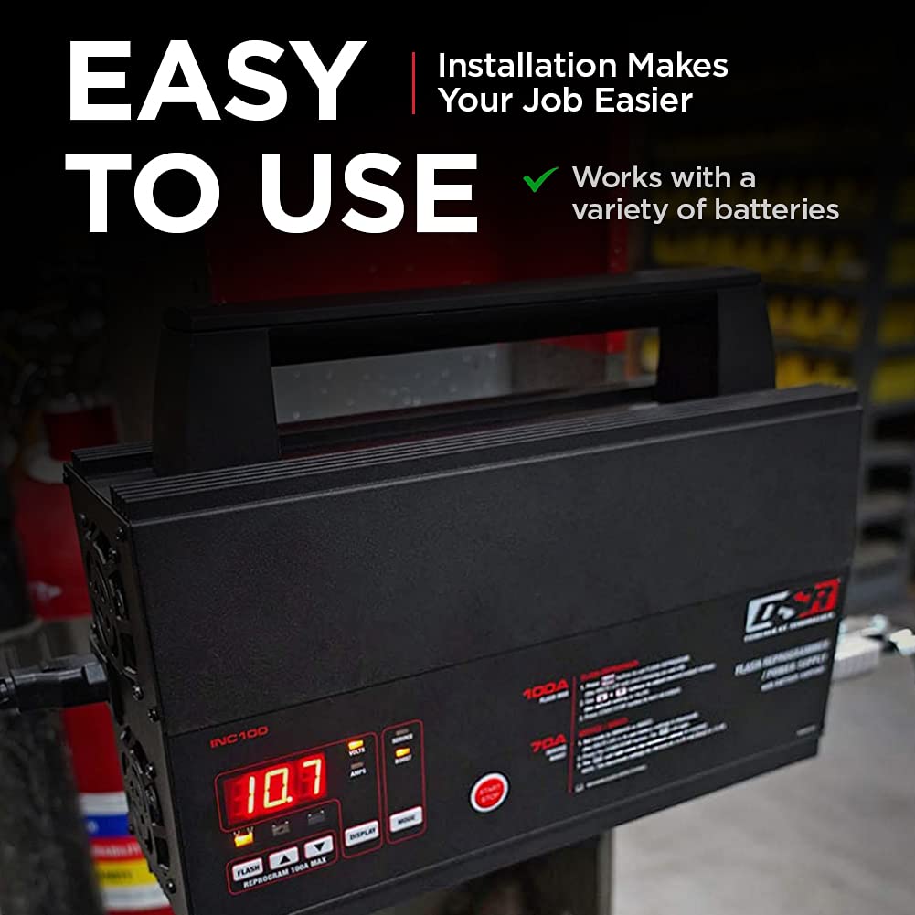 Schumacher INC100 DSR ProSeries Battery Charger Flash Reprogrammer, and
