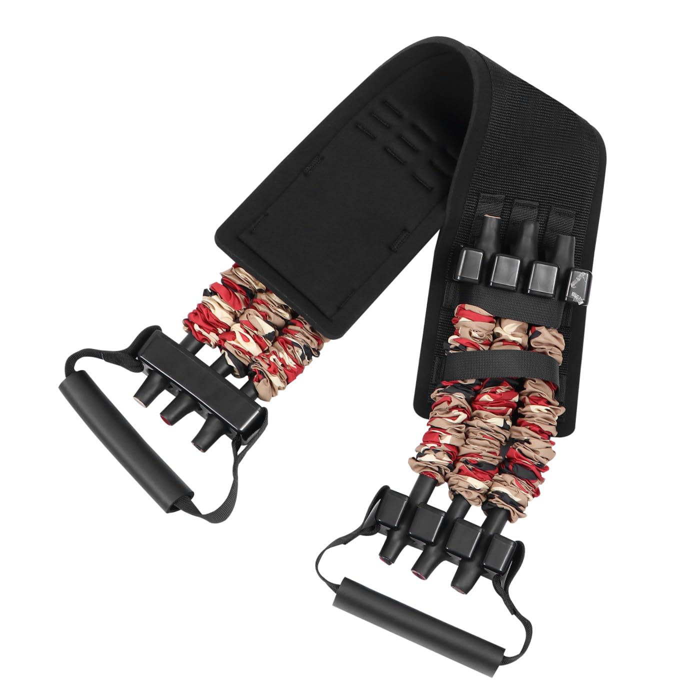 Brustkorb Expandierer Widerstandsband aus Nylon mit Ergonomischen Griffen