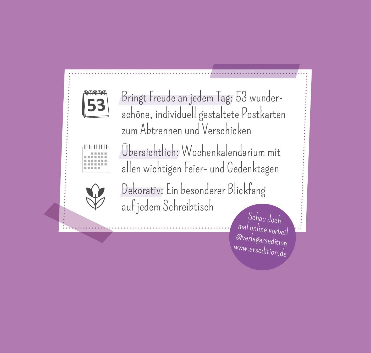 Postkartenkalender Lebensweisheiten 2022