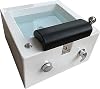Acrylic Chair Portable Pedicure Foot Spa - Massage, Shampoo Sink, Foot Shower - Perfect Bowl for Salon Wash - Relax and Pamper Your Feet at Home or in The Salon