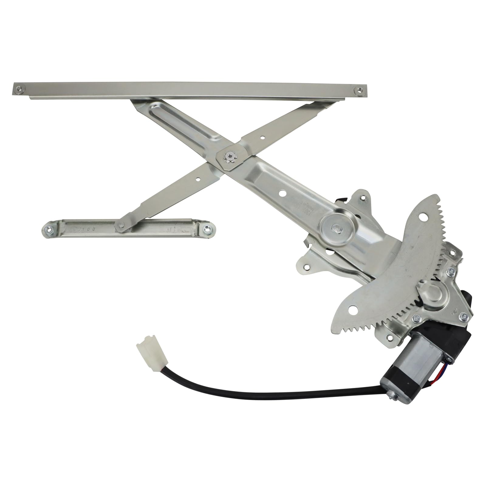 TRQ Front Left Power Window Regulator &amp; Motor Assembly Drivers Side