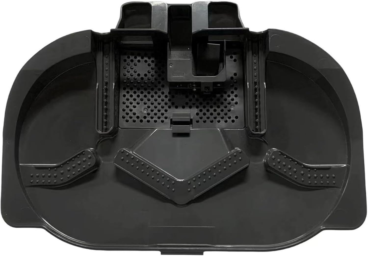 Robot Vacuum Cleaner Base Station Cleaning Tray, Compatible for Roborock P10S / P10S Pro, Vacuum Cleaner Clean The Tray Holder(Black)