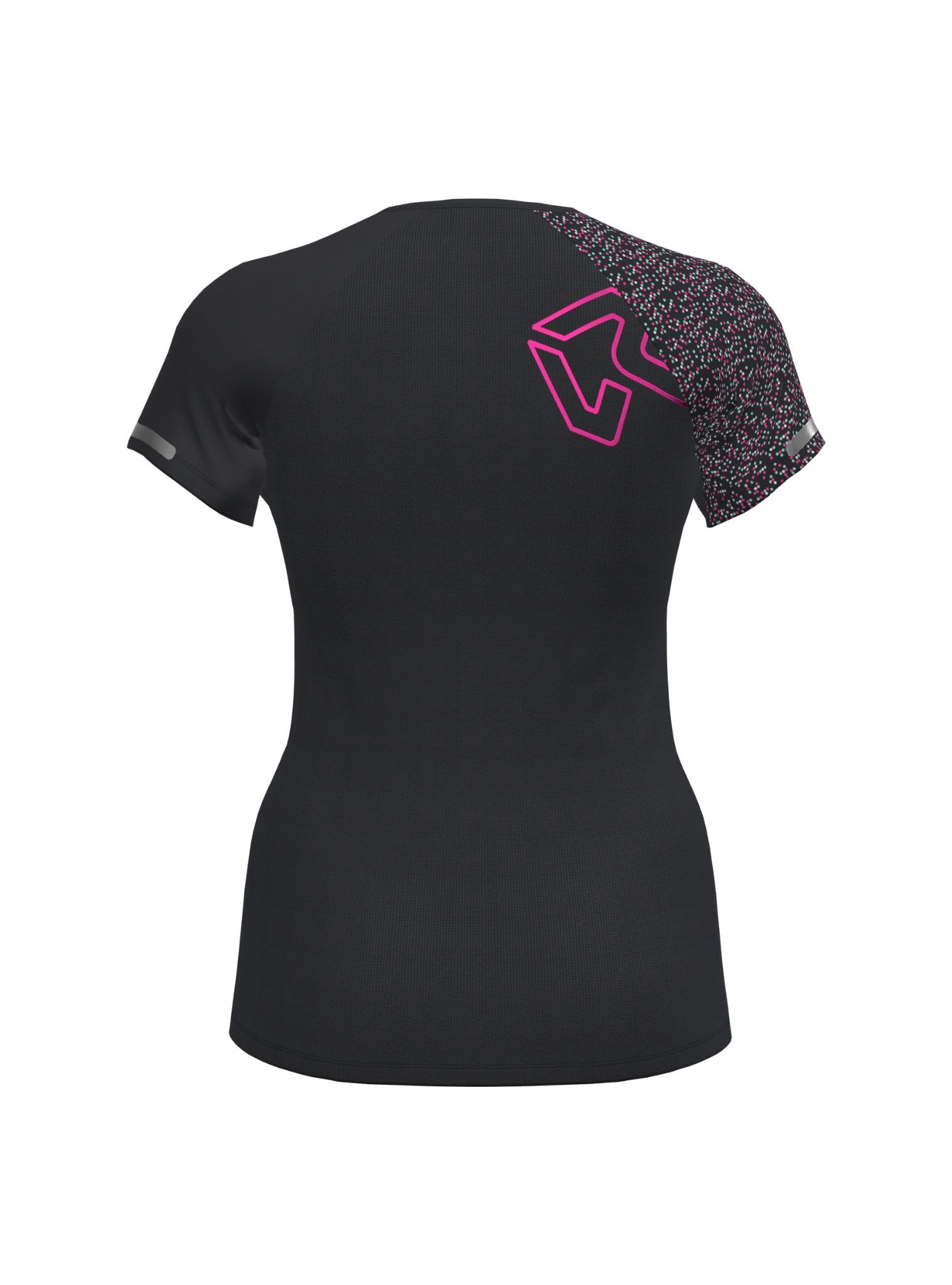 Rock Experience Spotlights SS Woman T-Shirt z krótkim rękawem, czarny, średni damski, czarny, M