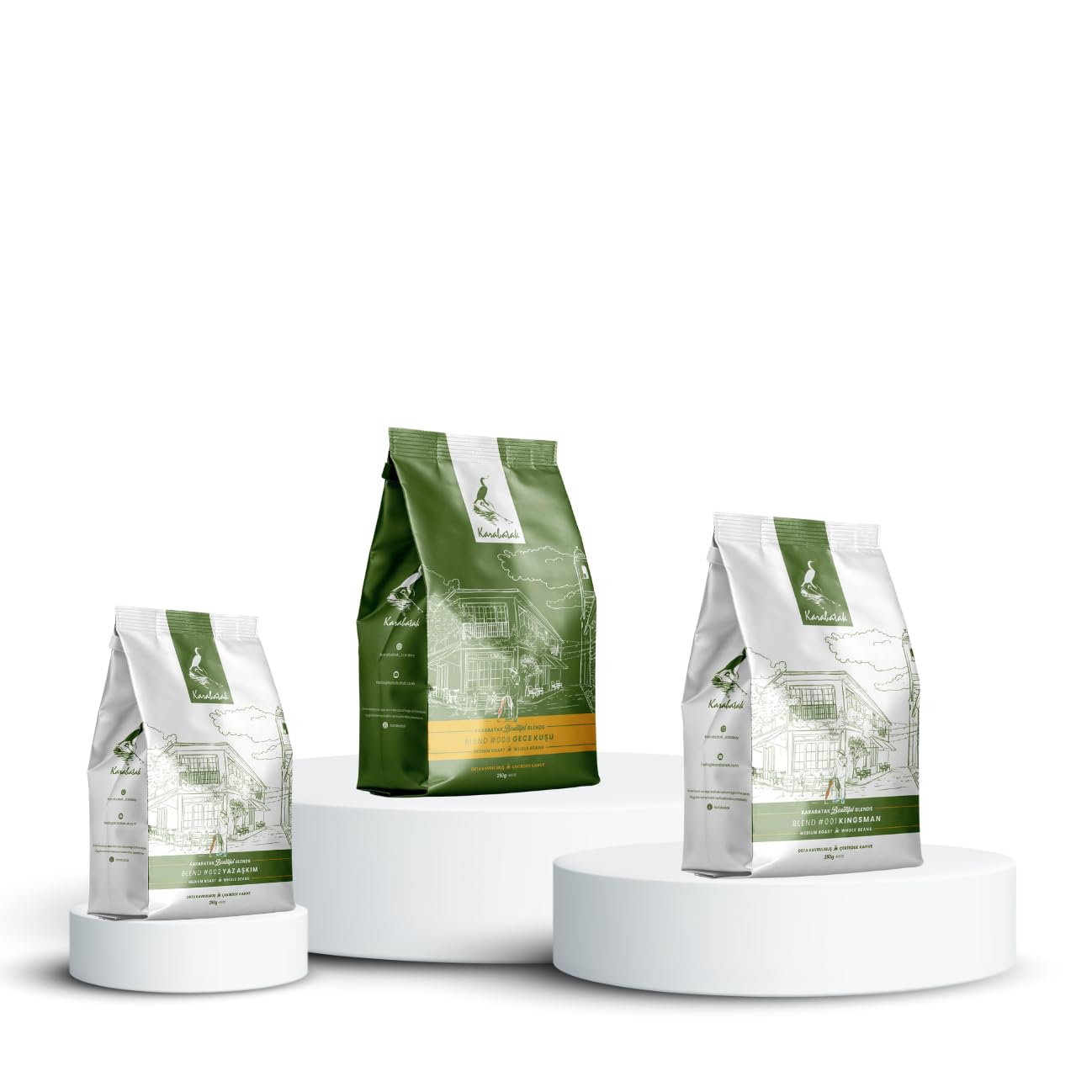 Karabatak Beautiful Blends Çekirdek Kahve Seti 750g
