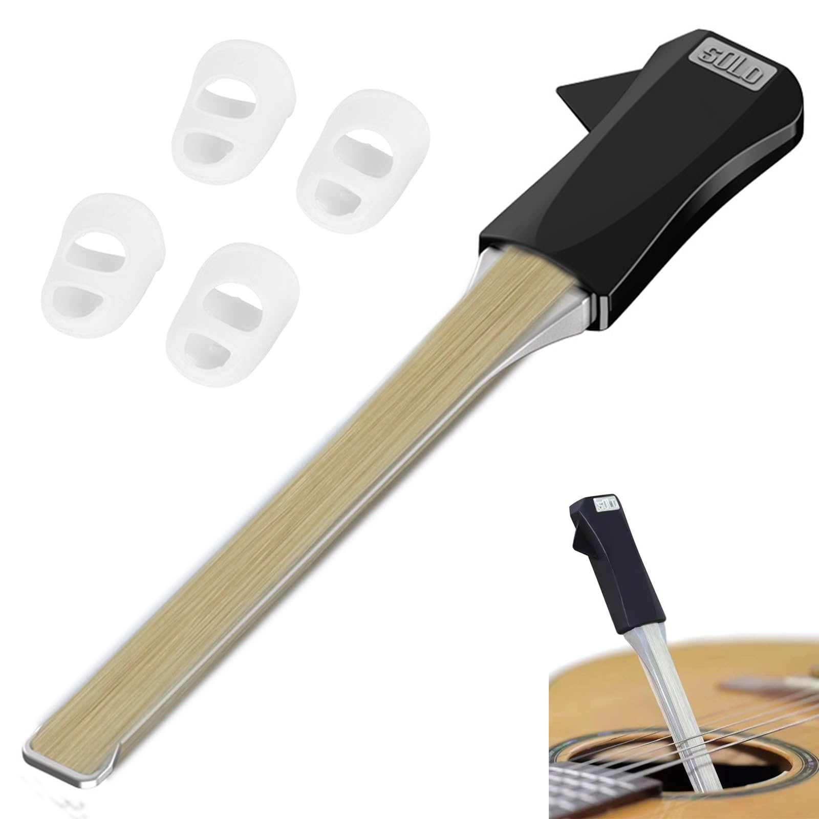 Son Violon Guitare Médiator De Guitare à Archet Picasso - Accessoire De Guitare Outil Portable Pour Musicien Créatif