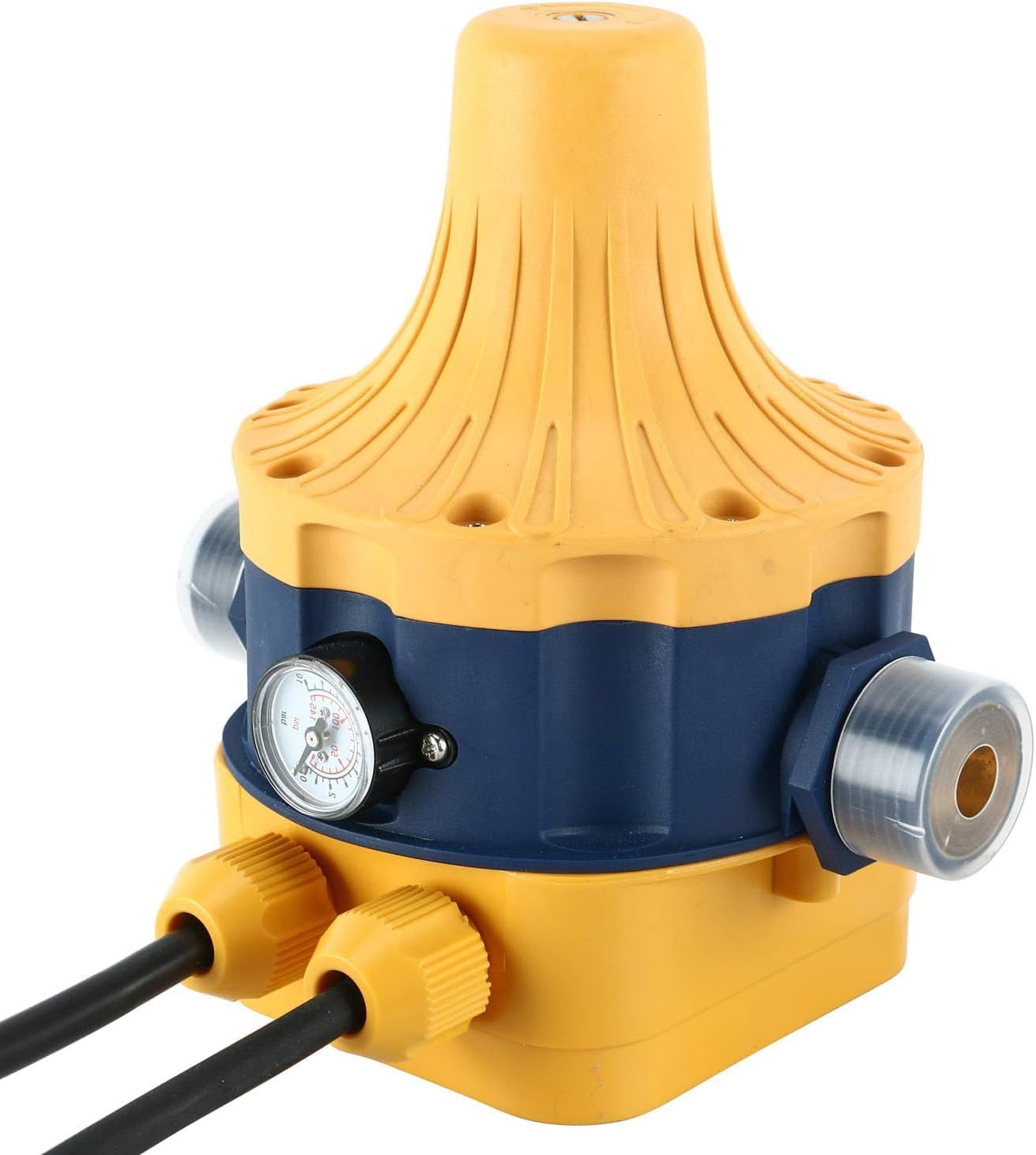 DasMarine Automatic Water Pump Pressure Controller, 110V Automatic Water Pump Pressure Controller with Electronic Pressure Switch Home Accessory