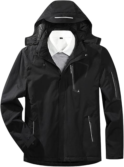 Fossean Gilet for Men UK Reflective Vest Fluffy Coat Softshell Jackets Mens Heated Bodywarmer Mens Black Hoodie Faux Fur Electric Heated Throw Blanket