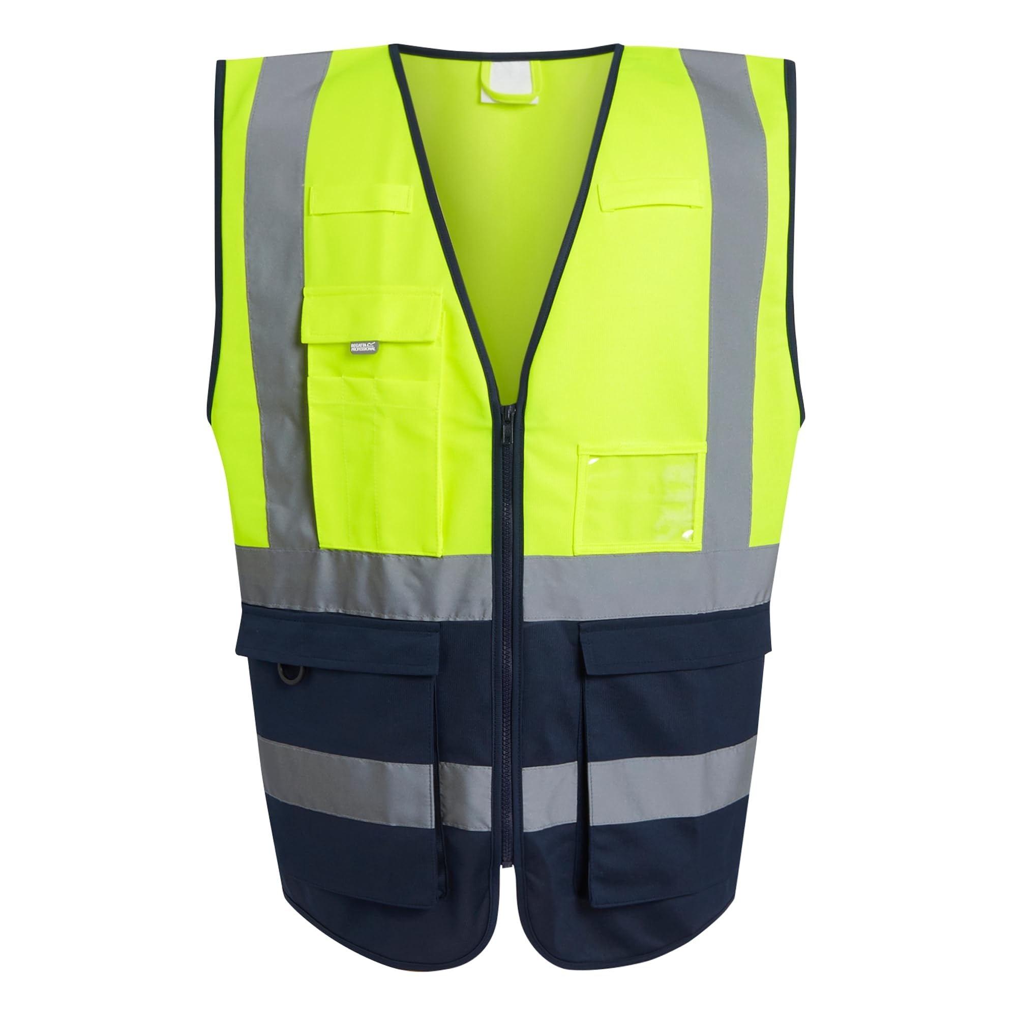 Regatta Men's Yellow/Navy Professional Hi-Vis Vest ) () 3XL