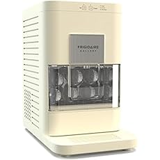 Frigidaire EFIC235-AMZ Countertop Crunchy Chewable Nugget Ice Maker, 44lbs per Day, Self Cleaning Function, 120 Volts