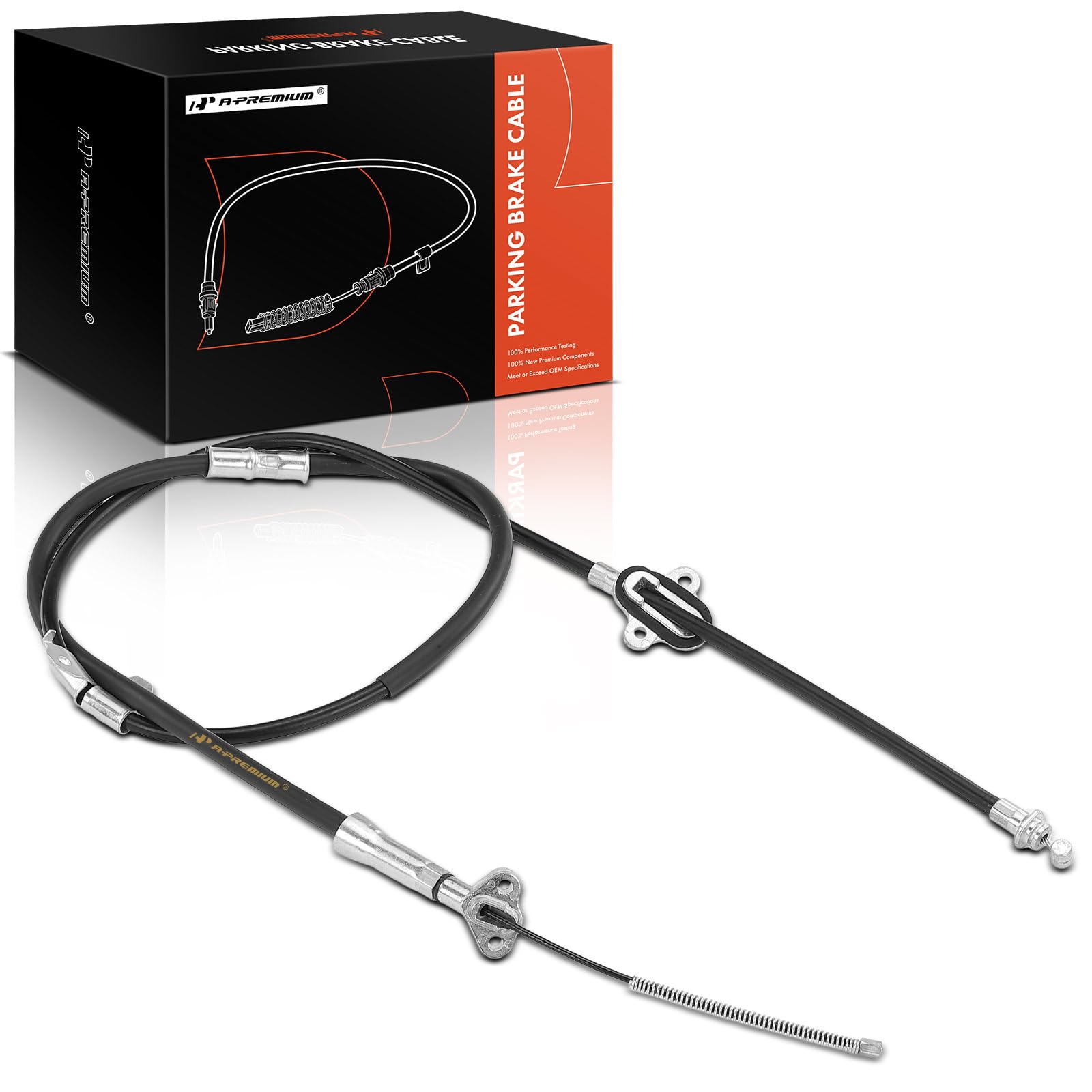 A-Premium Rear Driver Side Parking Brake Cable Assembly Compatible with Toyota, Lexus Models: Camry 2007-2011, ES350 2007-2013 - Replace# 4643033170,