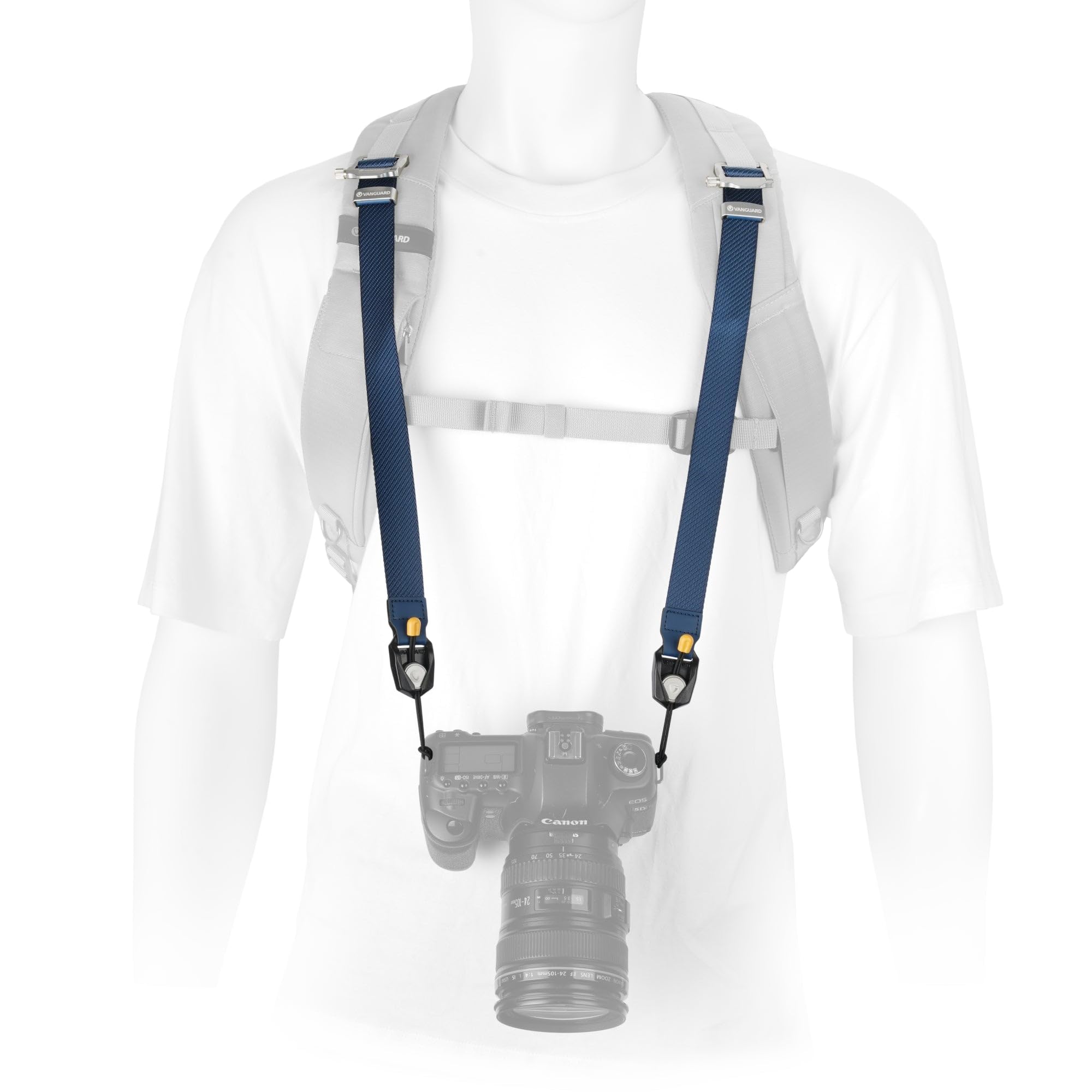 VANGUARD Connect 3N1 NS 38 Correa cámara cuello/muñeca/mochila, Azul marino