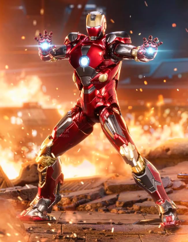 Amazon.co.jp: AC, ZHONGDONG ZDTOYS 1/10 Iron Man Series Movable
