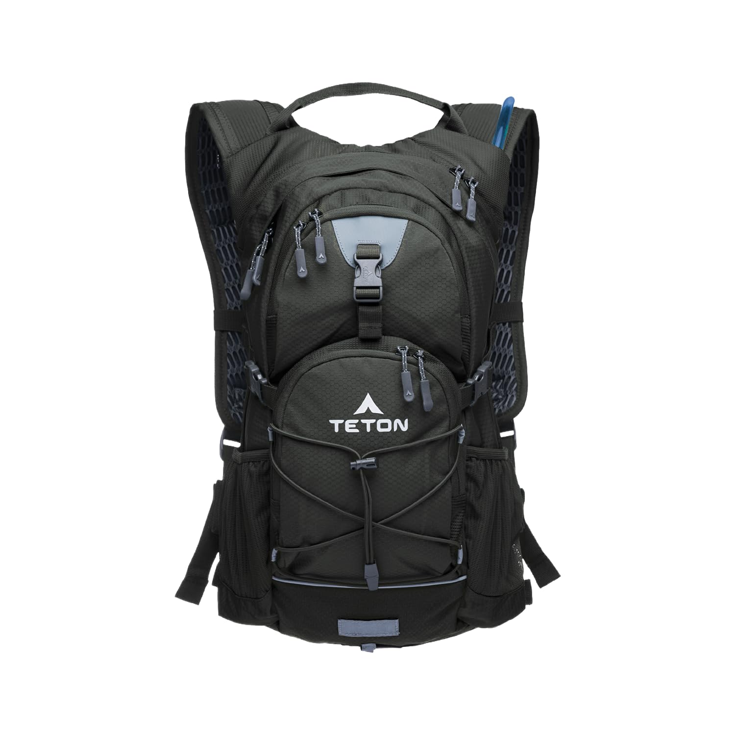 Teton Oasis Trailrunner Hydration Backpack – Lightweight Water Pack with 2L/3L Bladder for Hiking, Running, Cycling, Biking 18L/22L Sizes – Sewn-in Rain Cover – Fits Men and Women