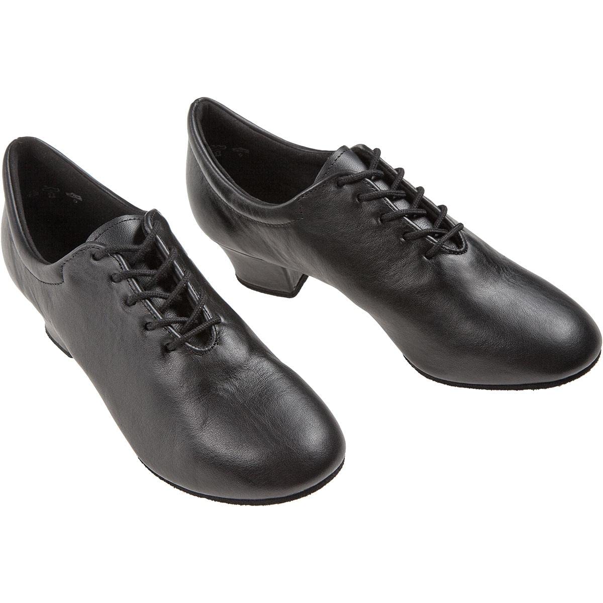 Diamant Damen VarioPro Trainerschuhe 189-234-560 - Leder Schwarz - Normal - 3,7 cm Cuban - Made in Germany