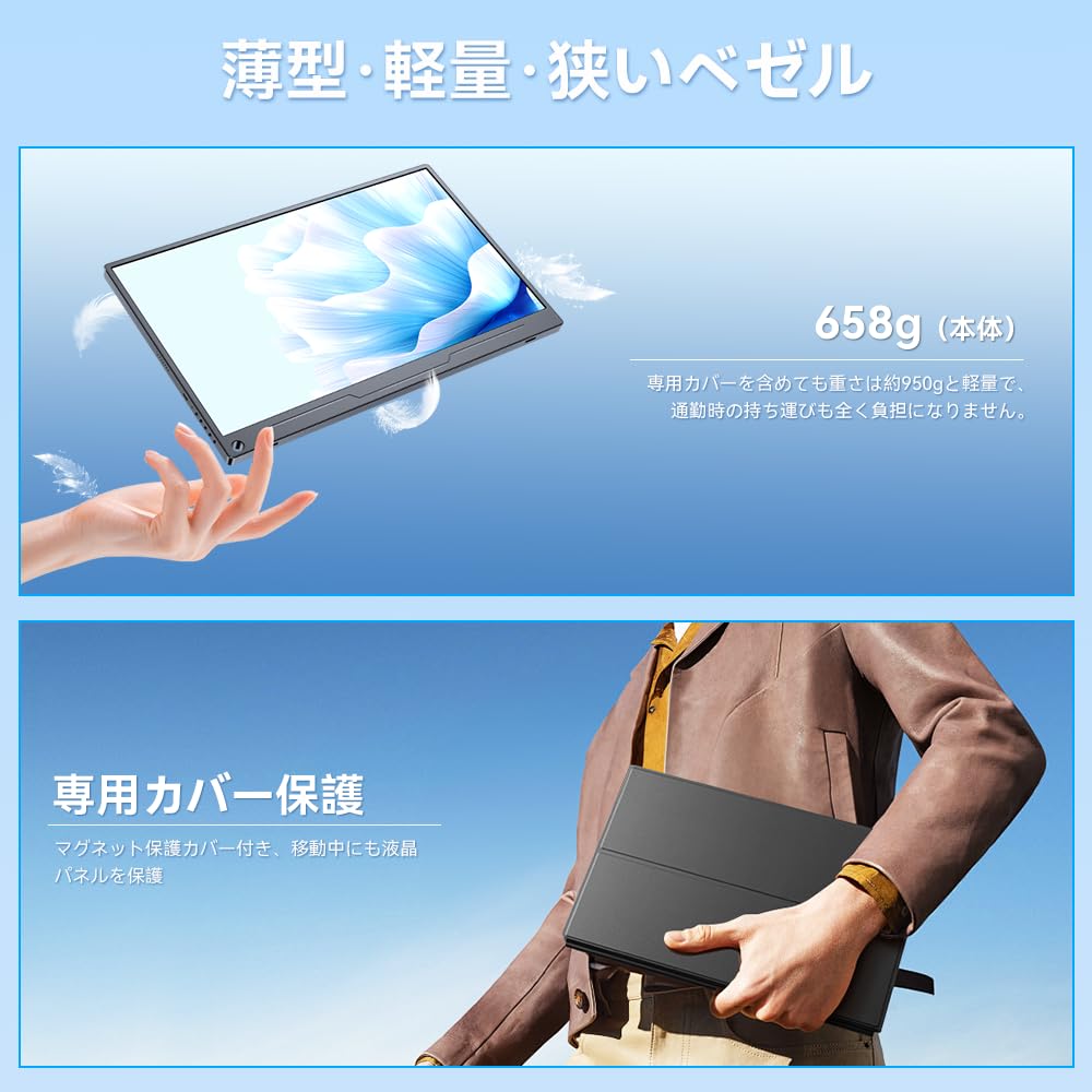 Amazon.co.jp: EVICIV モバイルモニター 15.6インチ 1920*1080