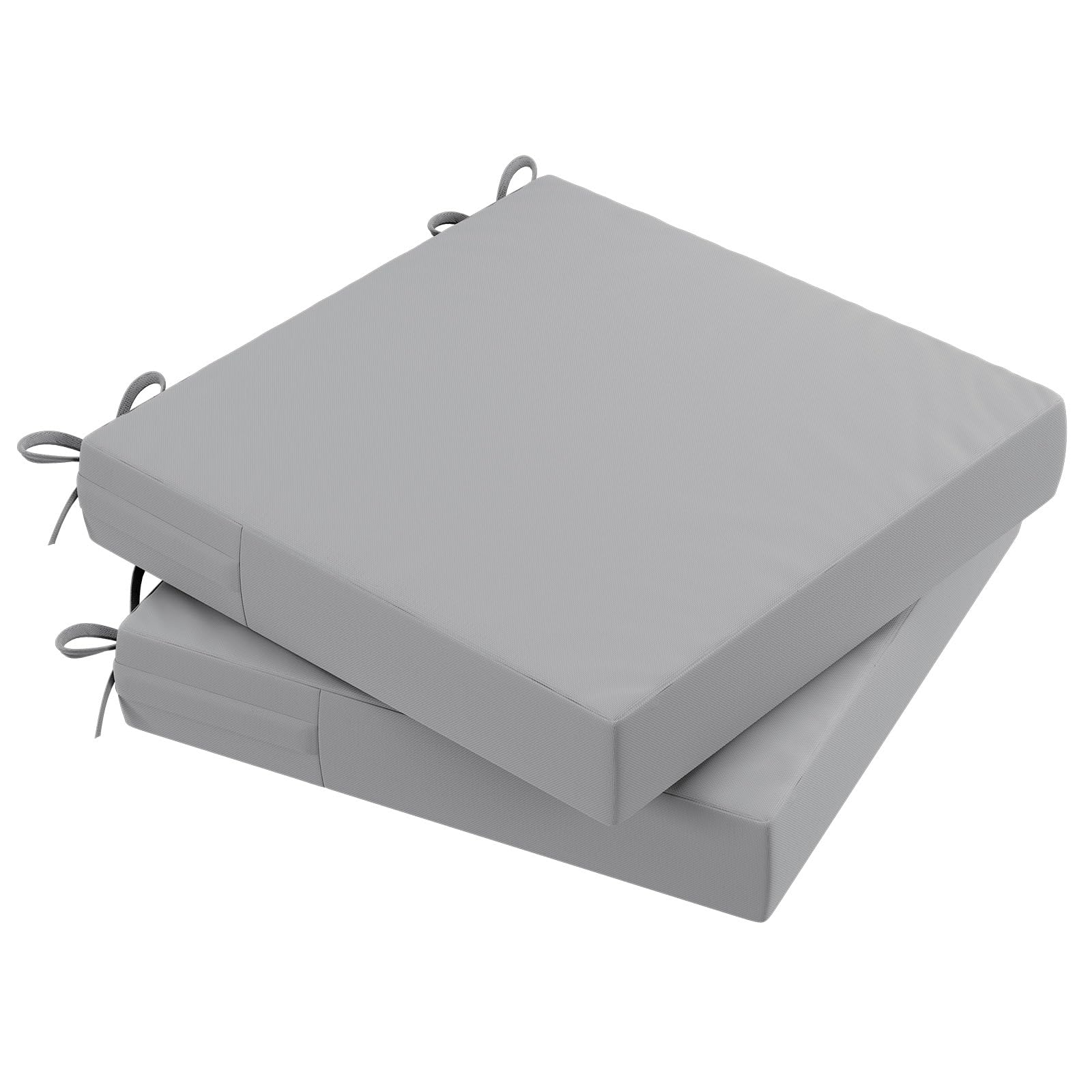 AAAAAcessories Outdoor Chair Cushions, 19 x 19 x 3 inches, Set of 2