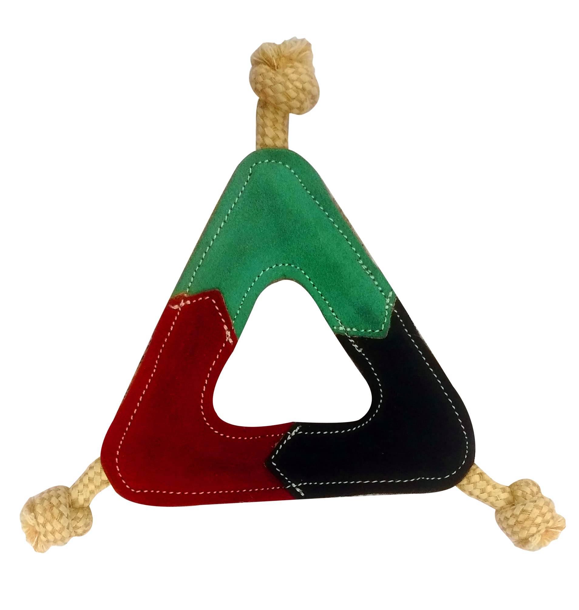PAWPOURRI Premium Natural Suede Leather Chew Toy for Medium to Large Dogs - Green, Maroon, Black (B0BRMYNKF9) Amazon Price History, Amazon Price Tracker