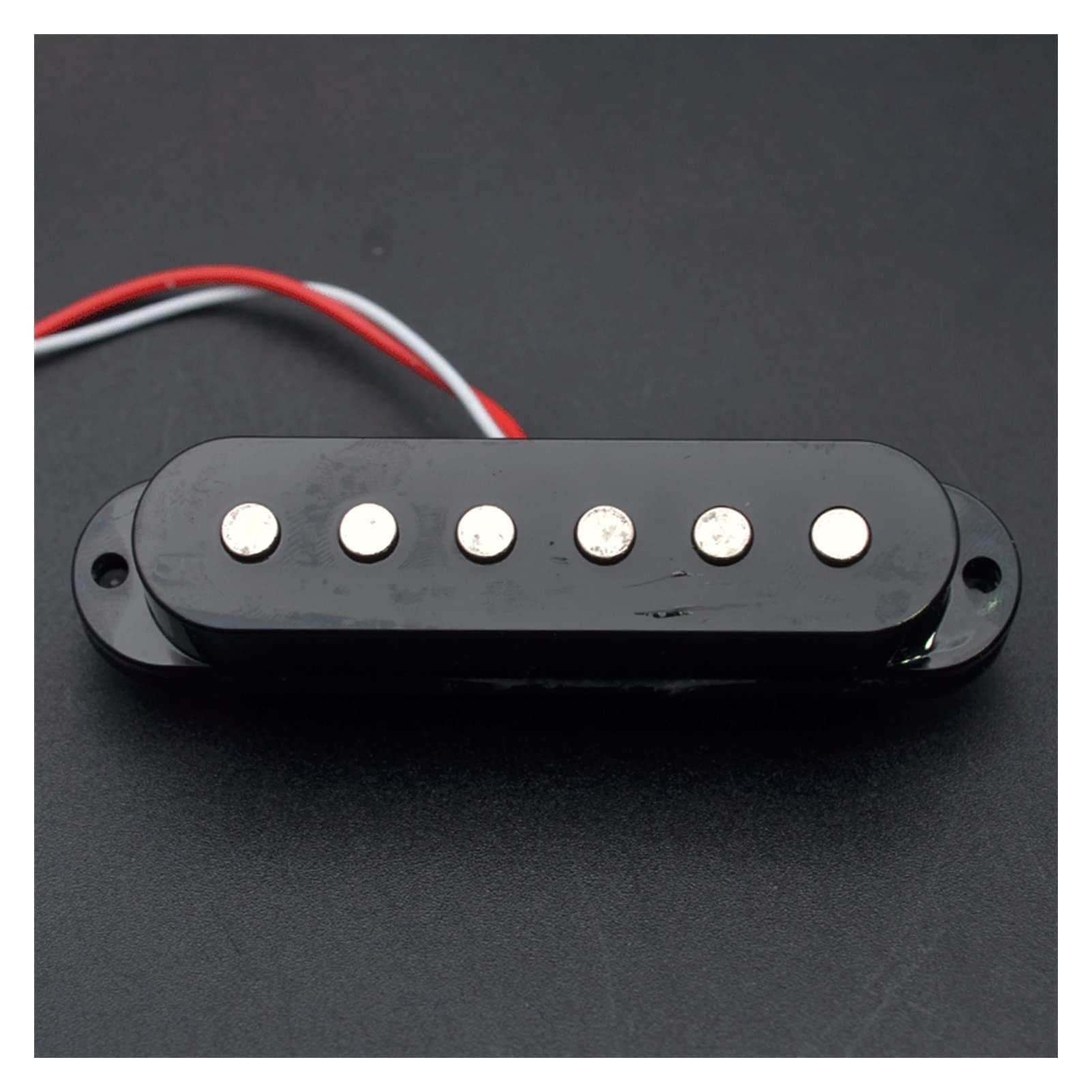 pastilla de guitarra eléctrica Guitarra Eléctrica PickGuard Cargada Pickguard Pickups Pre-cableado Guitarra Eléctrica Blanco guitarra eléctrica pastillas(Black)