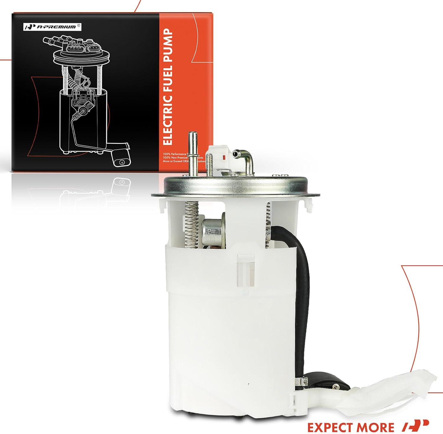 A-Premium Electric Fuel Pump Module Assembly with Sending Unit Compatible with Kia Spectra 2004 2005 2006, Spectra5 2005-2006, l4 2.0L Gas, Replace# 2202-496375