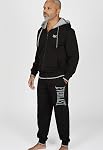 Everlast Mens Everlast Zip Hoodie SweatshirtHooded Sweatshirt