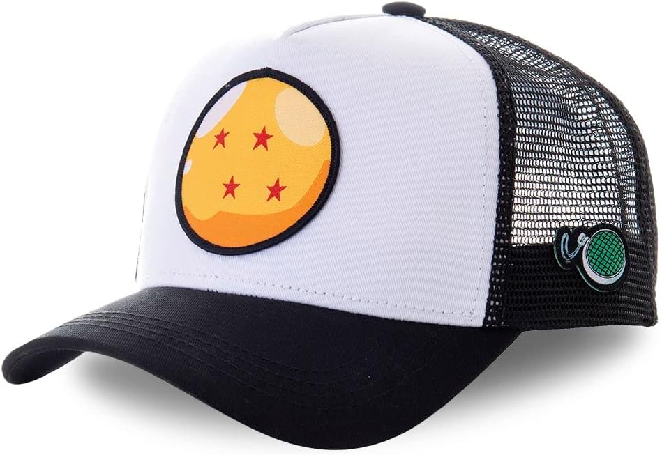 Capslab Dragon Ball Z 3 Crystal Cap White, Multicolored