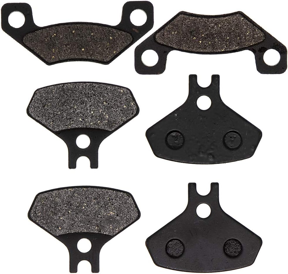 NICHE Brake Pad Kit for Can-Am DS450 705600711 705600402 Front Rear Semi-Metallic