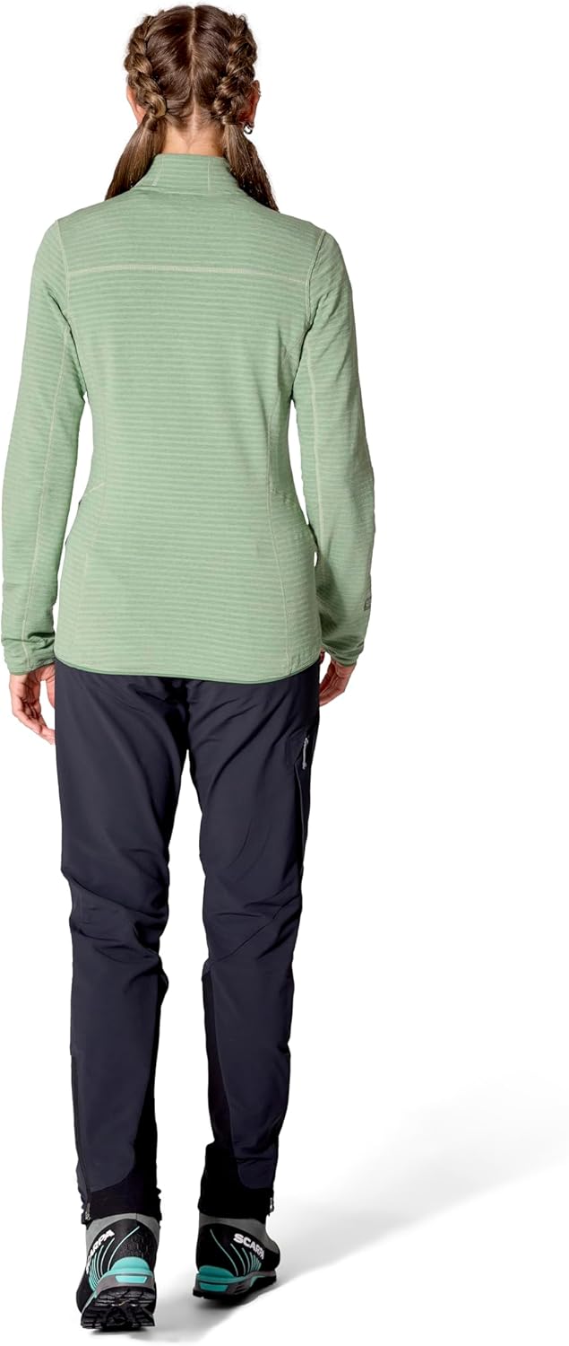 Rab Women’s Ascendor Light Pull-On - Half-Zip Fleece Coat for Climbing, Skiing, & Mountaineering