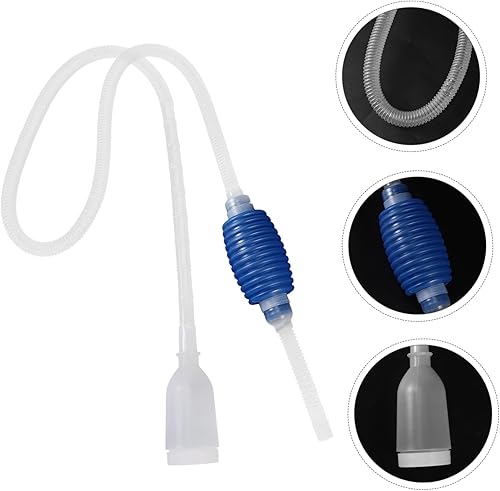 Miniatura 7 de POPETPOP Bomba de mano de agua Bomba de mano Bomba de sifón Bomba de tanque de peces Bomba de mano Bomba de sifón de acuario Bomba de agua de vacío