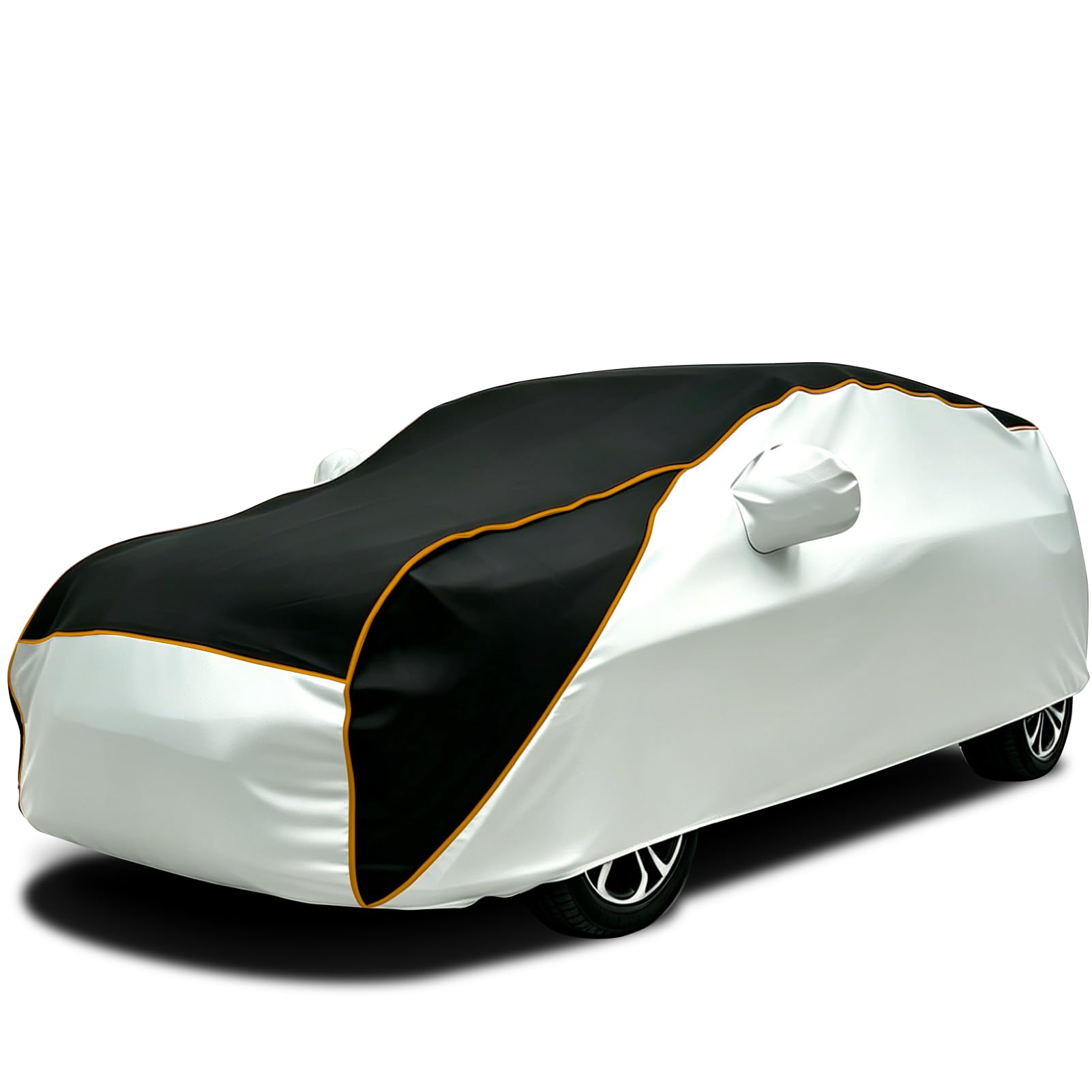 Telo Antigrandine Auto EVA Imbottito, per Ope Manta B Telo Copri Auto Esterni Esterno Impermeabile Traspirante Copertura Upgrade Anti-Grandine Auto,SUV E Berline-Argento