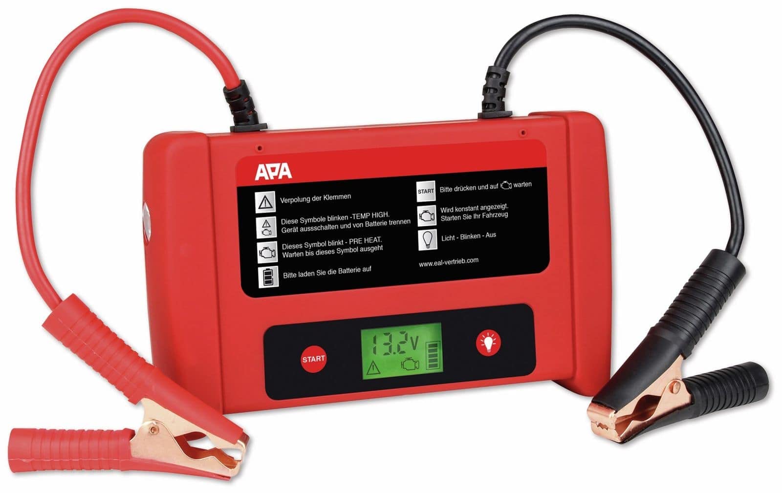APA 16558 Lithium PowerPack, Mit Starthilfe, 600A