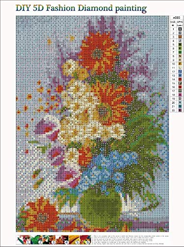 DIY Diamond Painting Kits voor Volwassenen 5D Diamant Schilderen Bloemen DIY Diamond Art Rhinestone Embroidery Cross… - Image 3